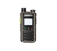 ABBREE GP-18 Walkie Talkie Dual Sim Card Slots Global POC Android WIFI Distance 2G/3G/4G Radio US