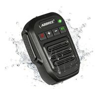 ABBREE Ham Radio - Micrófono inalámbrico de mano impermeable con altavoz, micrófono de hombro de 2 pines para Baofeng 5RM UV-5R, BF-F8HP PRO, AR-152, K5PLUS, GM-15Pro, UV-5G Plus UV-32 GM21 Walkie