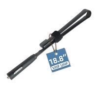 ABBREE SMA - Antena de radio Ham hembra VHF/UHF de 18.8 pulgadas, 144/430 MHz, antena táctica CS plegable de alta ganancia, para Baofeng UV-5R BF-F8HP Pro 5RM K5PLUS GM21 AR-152 Quansheng K6 UVK5 (8