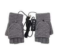 Abbto Guantes calientamanos - Guantes calefactables Guantes de invierno de manos cálidas | Guantes calentados USB para mujer y hombre, paquete de regalo para la moda de invierno para mujer y niño