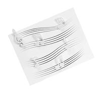 Abbto Imanes de nevera con notas musicales | Imanes de nevera para notas musicales | Imanes musicales para armarios de oficina, pizarras blancas, fotos