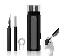 Abbto Kit de Limpieza de Auriculares | Kit de Limpieza de Teclado detallado con Cepillo Ancho y Extractor de Teclas - Limpiador de computadora portátil Multifuncional, Herramienta de Limpieza