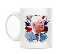 Abbto Taza de café de la Taza del Rey Carlos III,Taza del Reino Unido del rey Carlos III de 2022 - Celebrando a Su Majestad El Rey Carlos III por Su Ascenso al Trono