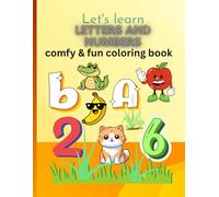 ABC 123 Color Safari Learn Letters, fun with Numbers & Colors with Alphabet Zoo and yummy Fruits: A coloring book to teach letters and numbers in a ... suitable for children from 1 to 6 years old.