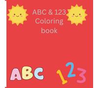 ABC 123 coloring book
