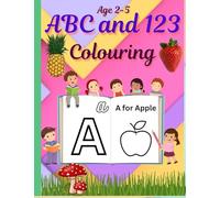 ABC & 123 Coloring Fun: Learning Letters and Numbers Through Art!