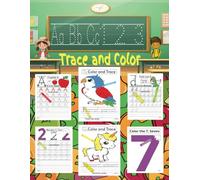 ABC 123 Trace and Color: A Fun Kids Alphabet and Numbers Learning Activity and Coloring Workbook for Preschoolers and Homeschool