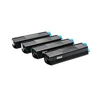 ABC 4X Cartucho de tóner Compatible para Oki c612 c612dn c612n c 612 c 612dn c 612n