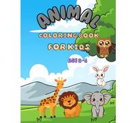 ABC Alphabet Coloring Book with Animals for Kids Ages 3-6: Cute Animal Letters to Color and Learn