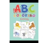 ABC alphabet colouring book: Learn the alphabet and colour the letters!