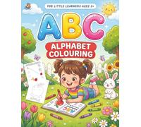 ABC Alphabet Drawing & Coloring Book for Kids Ages 3+ | Trace Letters, Learn to Draw Cute Animals & A to Z Preschool Activity Workbook: ABC Tracing, Drawing & Coloring Activities for Kids