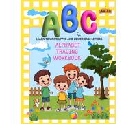 ABC Alphabet Tracing Workbook: Trace Capital and Small Letters Of The Alphabet from A-Z. Handwriting Practice To Help Pencil Control On Lines And Letters