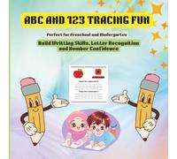 ABC AND 123 TRACING FUN: Letters A-Z and Numbers 1-20 with Fun Matching Pictures Perfect for Ages 3-6