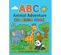 ABC Animal Adventure Coloring Book