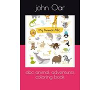abc animal adventures coloring book