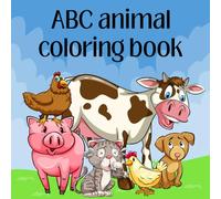 ABC animal coloring book