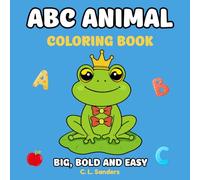 ABC Animal Coloring Book: Big, Bold and Easy