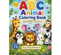 ABC Animal Coloring Book: Cute Animals from A to Z