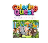 ABC Animal Coloring Book: Fun Alphabet Coloring Pages for Preschool & Kindergarten Kids Ages 3-6