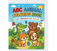 ABC Animal coloring book: Learn alphabet with animals