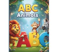 ABC Animal Coloring Book: Learn Letters with Colorful Animals: Alphabet Learning and Animal Coloring for Preschool and Kindergarten