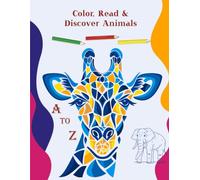 ABC Animal Coloring Book with Fun Facts for everyone: A to Z Alphabet Animals with Easy Coloring Pages and Educational Fun Facts for Preschool, Kindergarten and Early Learning