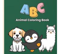 ABC: Animal Colouring Book: Big, bold coloring pages with alphabet and animals for Preschool Children ages 3-5