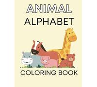 ABC Animal Trace and Color Book: A Fun Learning Adventure
