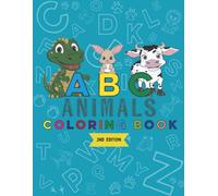 ABC Animals Coloring Book: 2nd Edition - Toddler & Preschool Fun Alphabet ABC Coloring book with A-Z Animals for Children's, Letter Tracing, Matching Activities & Surprising Fun Facts