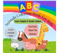 ABC Animals Coloring Book For Kids
