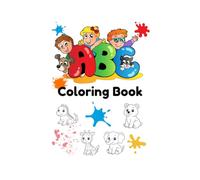 ABC Animals Coloring Book for Kids Ages 3-7: Single-Sided Pages Edition (ABC Animals Coloring Series)