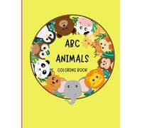 ABC Animals Coloring Book: Learn and Color!
