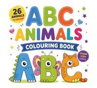 ABC Animals Colouring Book