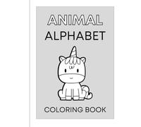 ABC Animals Tracing & Coloring Book for Kids - Learn Letters with Fun!