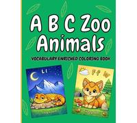 ABC Animals: Vocabulary Enriched Coloring Book