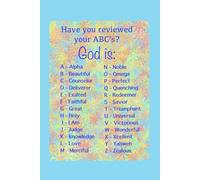 ABC Bible Journal: Writing Notebook. Get Closer to God Through Reflection, Gift for Under $10