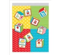ABC Birthday Large Paper Treat Bag