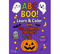 ABC BOO!: Learn & Color with Halloween Friends