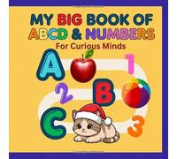 ABC book for toddlers : Alphabets, numbers, shapes | 123 learning fun for kids, kinder garden, playschool | Babies and childrens books | Alphabets for beginners | easy to learn abc big book