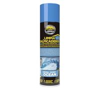 ABC CAR CLEANERS MOT60004 Spray Limpia Salpicaderos Aroma Ocean con Silicona Protectora, 200 ml, Azul