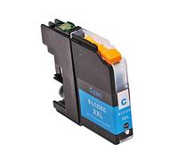 ABC Cartucho de Tinta Compatible para Brother lc-22ec lc-22e Cian para Brother mfc-j-5920dw