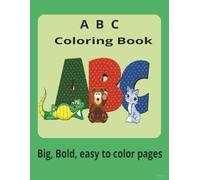 ABC children's coloring book: meal planner book, family meal plan,weekly