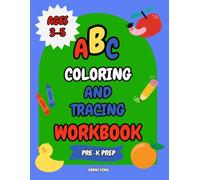 ABC Coloring and Tracing Workbook