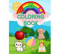 ABC Coloring Book: A to Z Alphabet Activity book, ABC Coloring book with Images for Kids, Alphabet Coloring book with Images for Little Learners