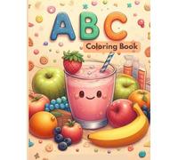 ABC Coloring Book: Alphabet Food : Trace, Write, and Color