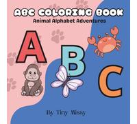 ABC Coloring Book: Animal Alphabets