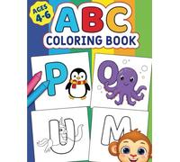 ABC Coloring Book: Color 26 Alphabets For Boys & Girls | Coloring Book for Toddlers and Preschool Kids | Ages 3-5): kids coloring book