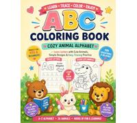 ABC Coloring Book: Cozy Animal Alphabet