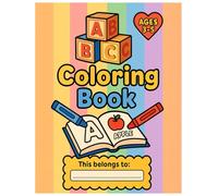 ABC Coloring Book for Kids Ages 3-5: Fun Alphabet Learning with Big and Bold Images for Toddlers and Preschoolers: Simple and Adorable Alphabet ... Early Learning at Home or in the Classroom
