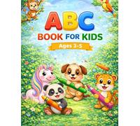 ABC Coloring Book for Kids Ages 3-5: Learn Letters with Cute Animals